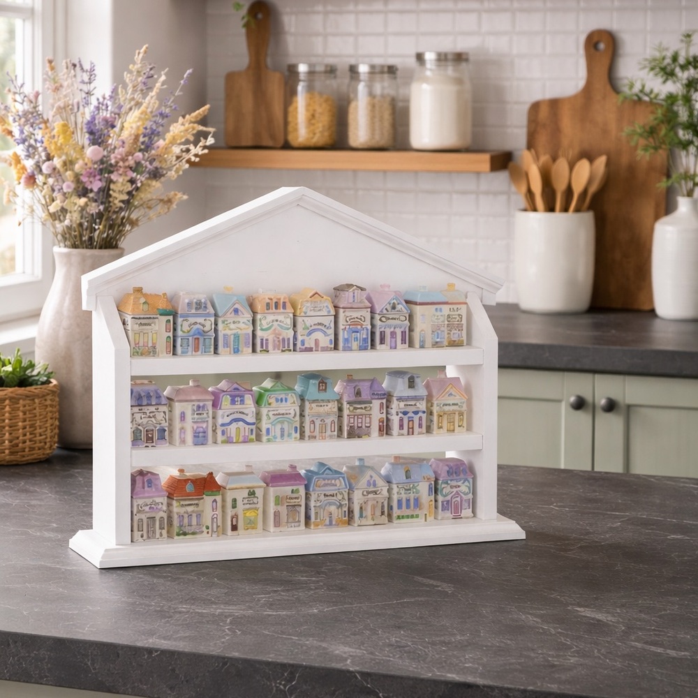 Lenox Spice Village Inspired Spice Rack.  New in box!